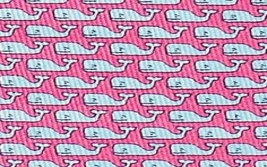 Download Vineyard Vines Whale On Flowers Wallpaper