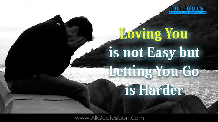Heart Touching Love Failure Quotes in English HD wallpaper