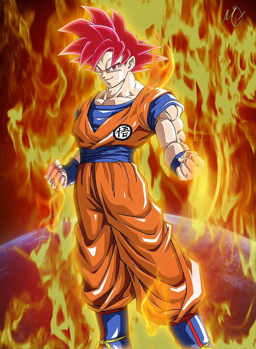 Goku Super Saiyajin Deus, goku, mão, papel de parede do computador, desenho  animado png