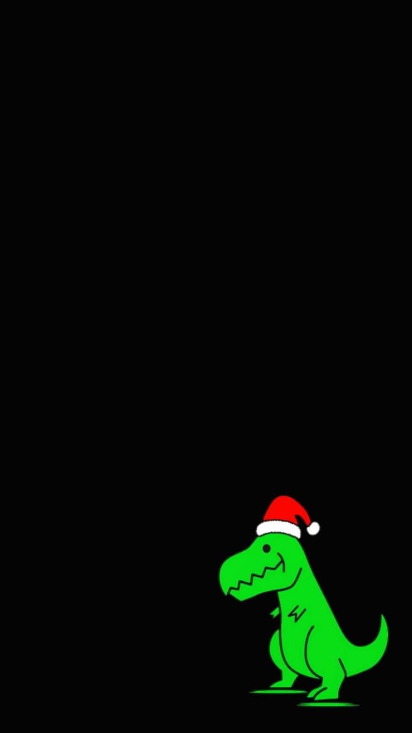 Merry Christmas Rex, T-Rex Cartoon HD phone wallpaper | Pxfuel