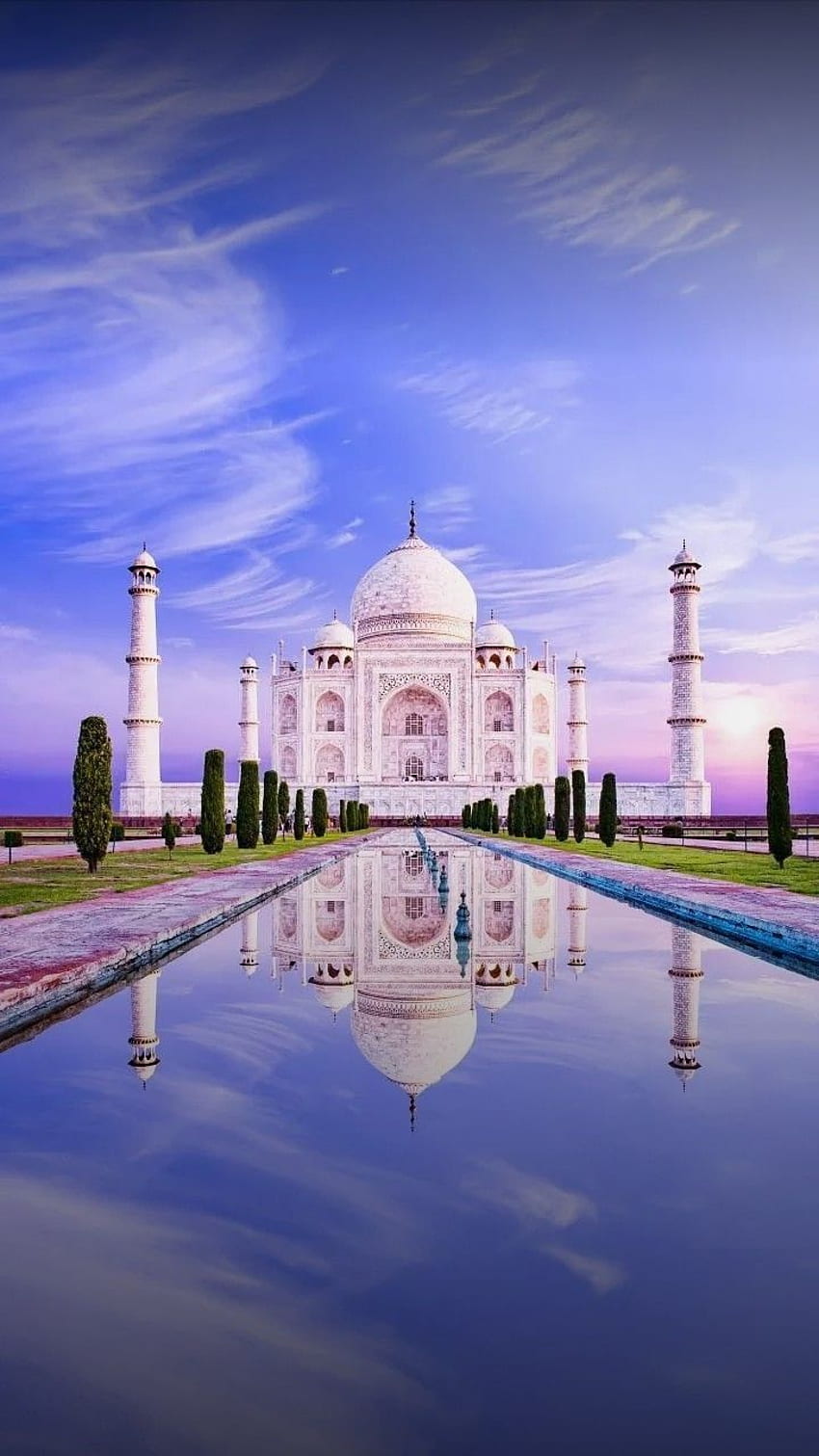 ڜ️Pro_RaZe⚜️Taj Mahal Inde Téléphone . Taj mahal, Taj mahal , Taj mahal inde, Destination Fond d'écran de téléphone HD