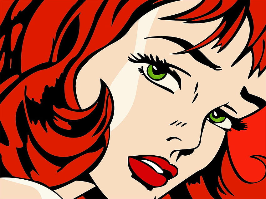 Roy Lichtenstein, süße Pop-Art HD-Hintergrundbild