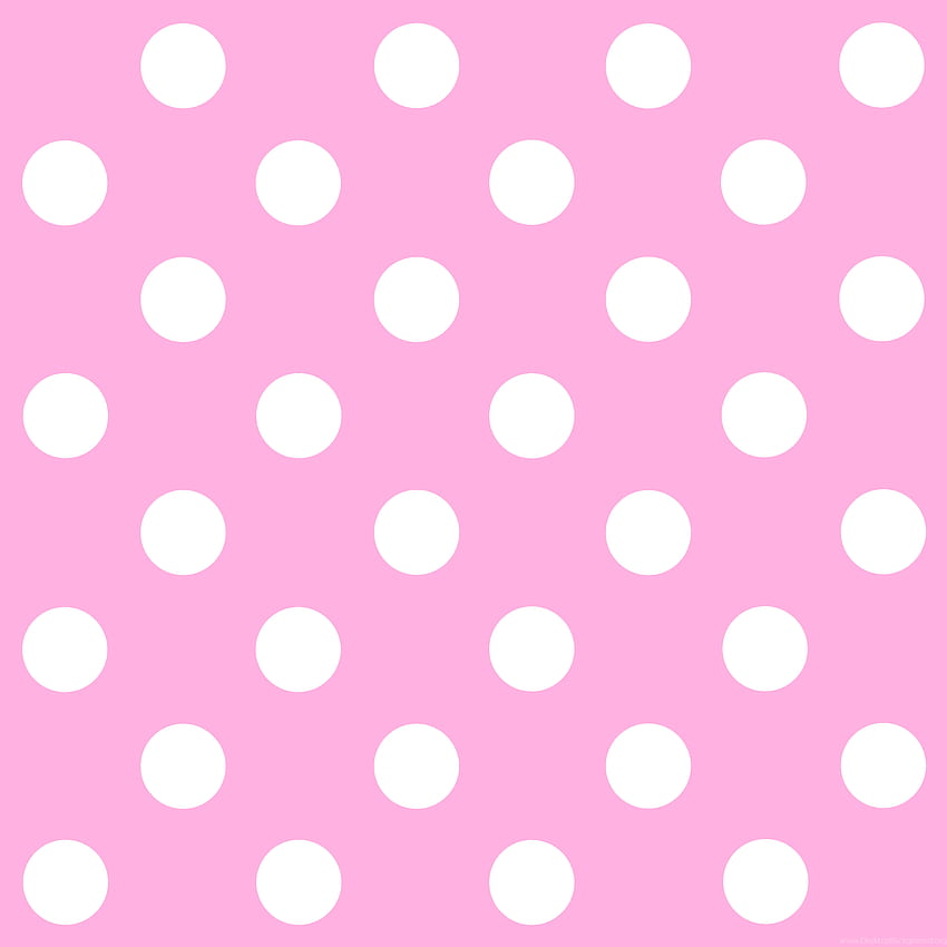 Large Pink White Polka Dots iPhone Phone Background Lock HD phone ...