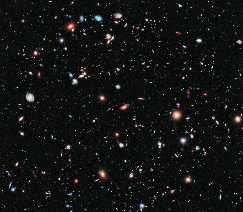HubbleSite: - Hubble eXtreme Deep Field (XDF), Hubble Deep Space fondo de pantalla