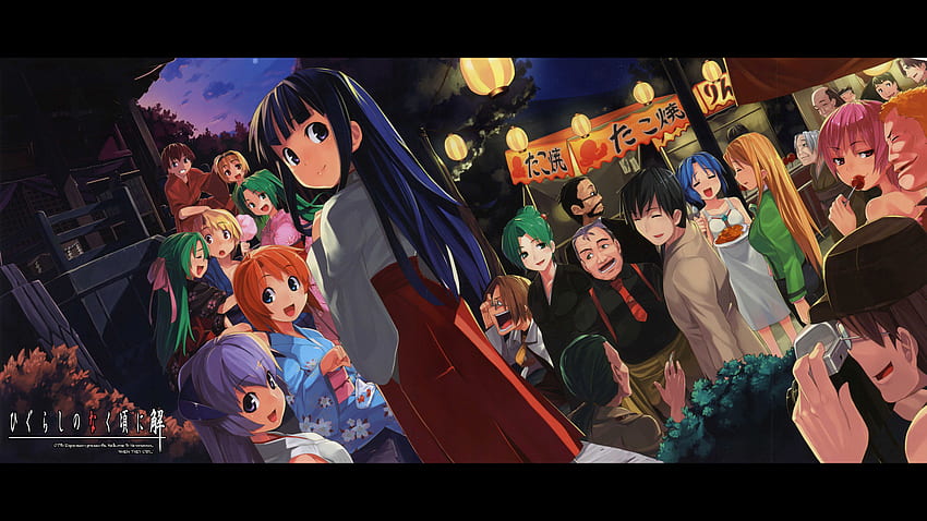 When They Cry (Higurashi no Naku Koro ni) background HD wallpaper