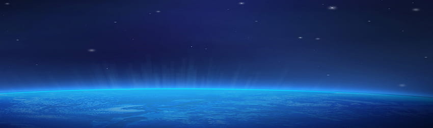 Earth From Space, สีน้ำเงิน, ดาวเคราะห์สีน้ำเงิน, โลกในอวกาศ, โลก วอลล์เปเปอร์ HD