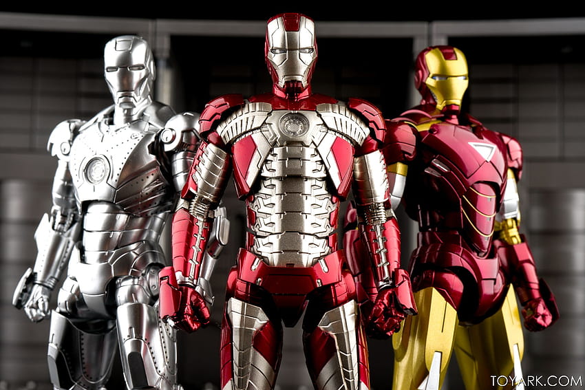 С.Х. Фигури Iron Man Mk. V с галерия Hall of Armor, Iron Man Mark V HD тапет