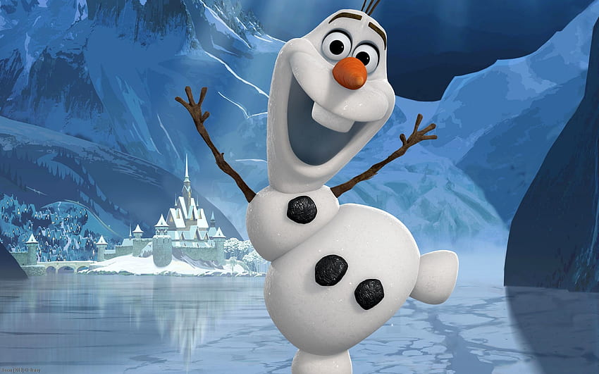 Frozen Olaf (Olaf Beku terbaik dan ) di Obrolan, Olaf Winter Disney Wallpaper HD