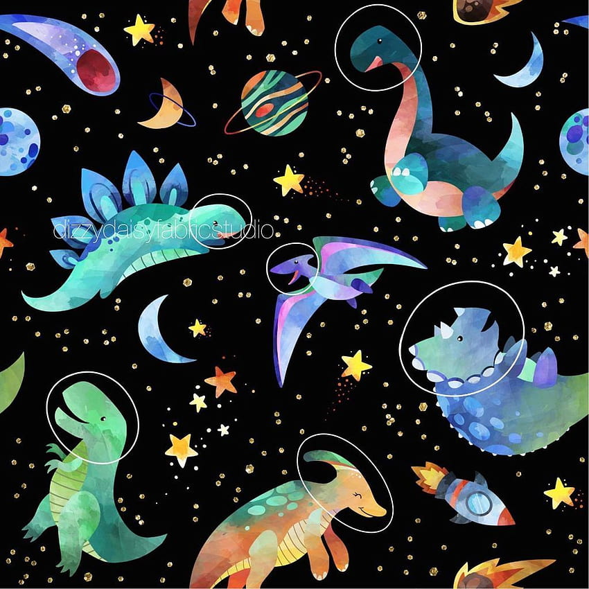 Space Dino - Retail. Dinosaur , Cute , Cute Baby Dinosaur HD phone wallpaper