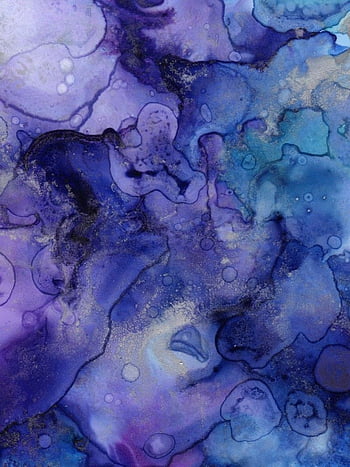 Blue purple watercolor HD wallpapers | Pxfuel