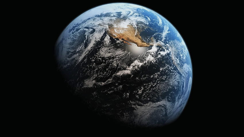 Земята от космоса 1920 × 1080 на Земята от космоса HD тапет