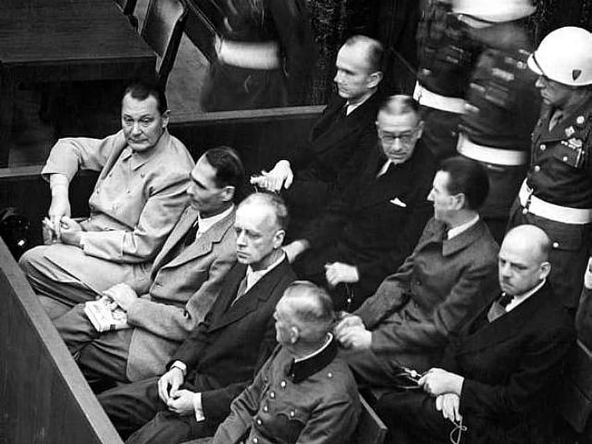 Pengadilan Nuremberg, perang dunia kedua setelahnya, pengadilan nazi, sejarah Wallpaper HD