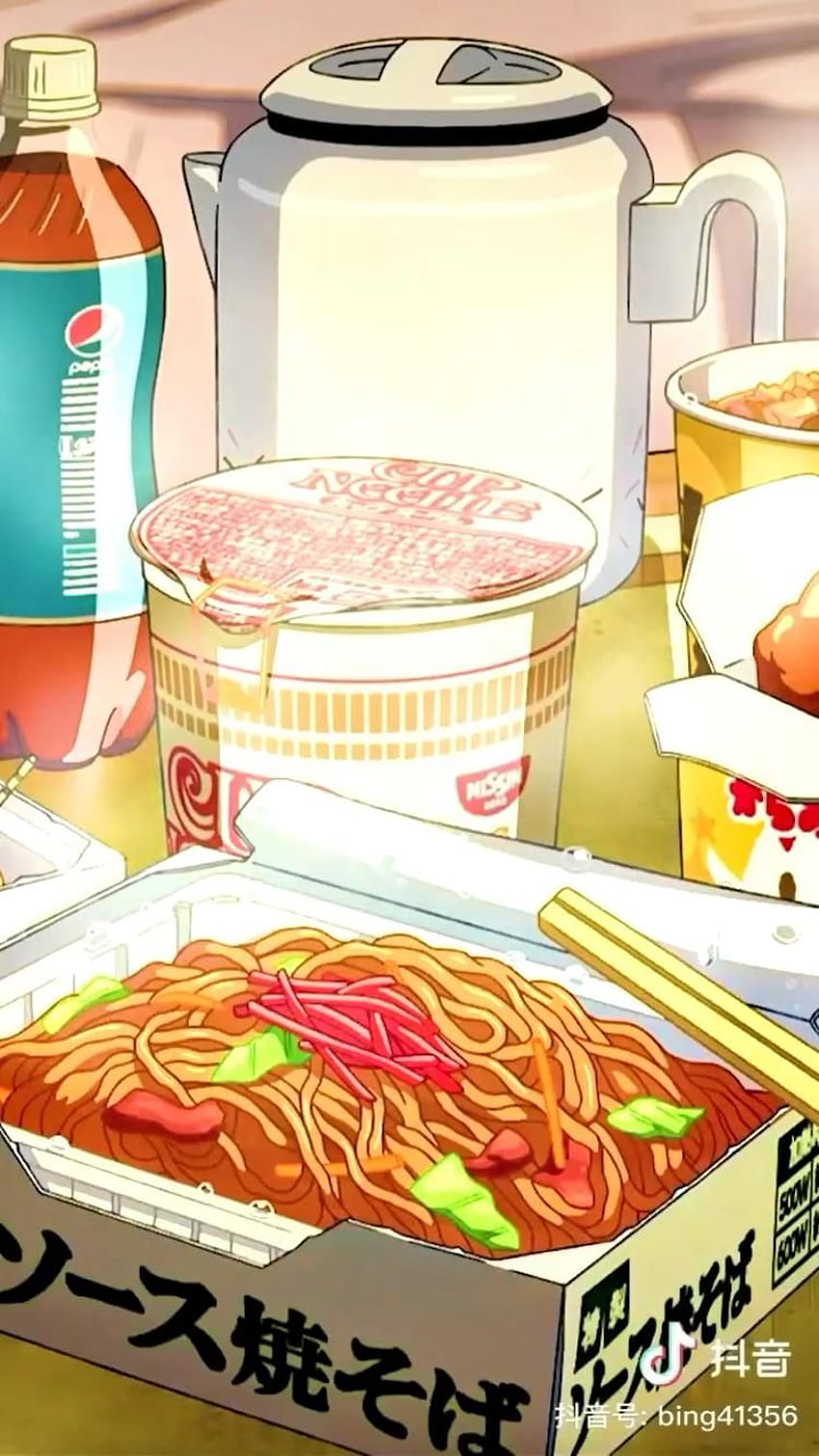 Food illustration anime food and food drawing anime 1055782 on  animeshercom