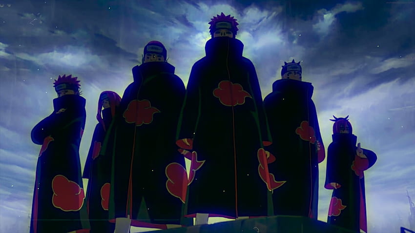 Anime PC and Mobile. The six paths of pain - Naruto Shippuden. David Live HD wallpaper