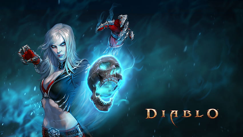 Diablo III 039 Necromancer. Game Ethereal Wallpaper HD