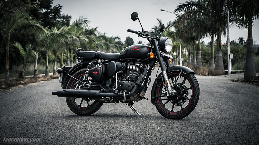 Royal Enfield Classic 350 BS6 Stealth Black . IAMABIKER - Everything Motorcycle!, Bullet 350 HD wallpaper