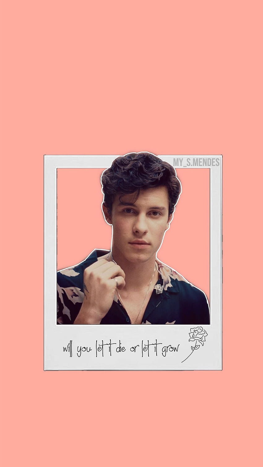 Follow me on instagram my s mendes shawnmendes iPhone, Shawn Mendes Aesthetic HD phone wallpaper