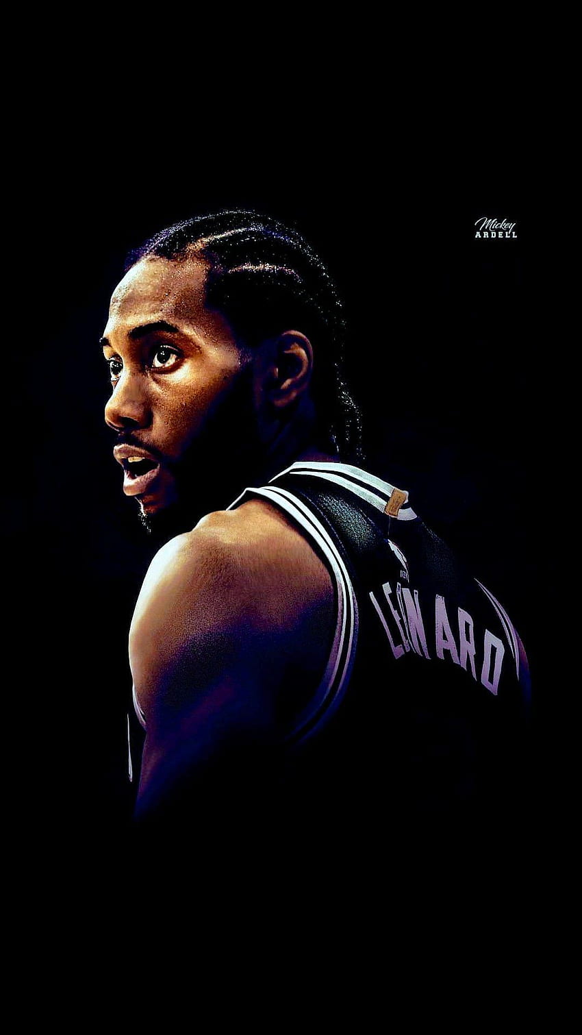 Kawhi Leonard Los Angeles Clippers HD-Handy-Hintergrundbild