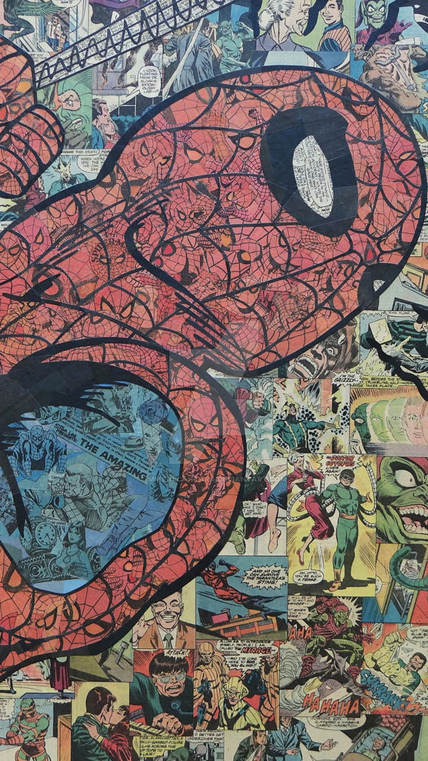 Fumetto, Spider-Man Vintage Sfondo del telefono HD