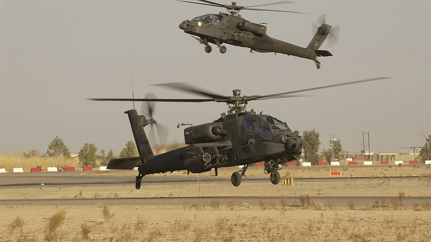 Boeing-Ah-64d-Apache-Longbow, Apache, Longbow, Hélicoptère, AH, 64D, Militaire, Boeing Fond d'écran HD