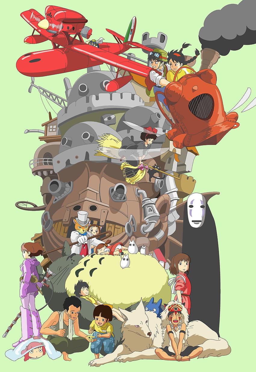 Studio Ghibli easthetic wallpaper  Studio ghibli characters, Studio ghibli  movies, Studio ghibli