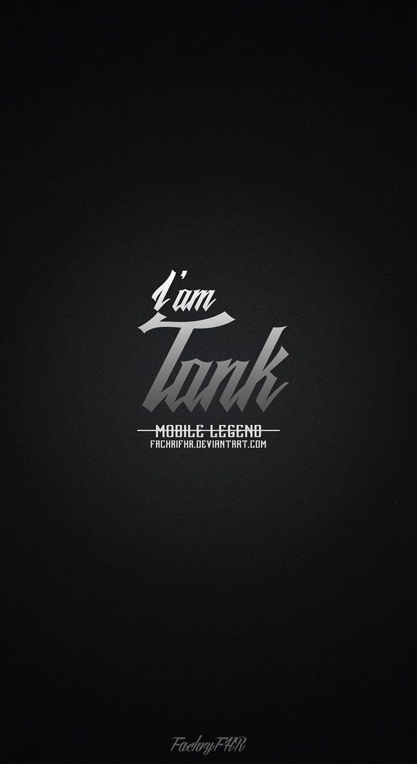 Phone Role Tank Mobile Legend por FachriFHR. Mobile legend , Mobile legends, Mobile android, Legend Logo Papel de parede de celular HD