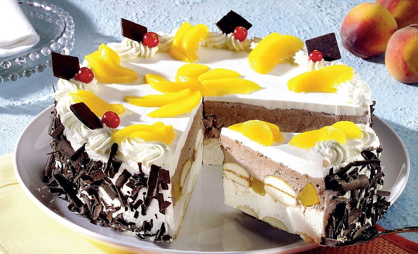 YMMY FRESH CAKE, doce, quente, fresco, comida, agradável papel de parede HD