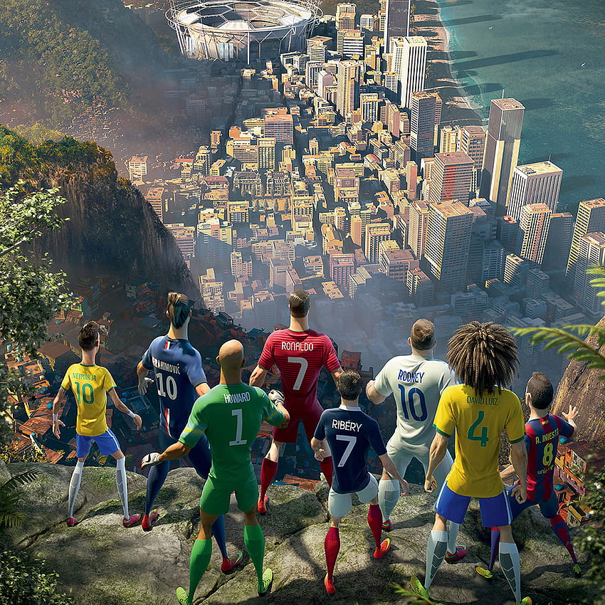 Nike The Last Game Grafika sportowa, mecz piłki nożnej Tapeta na telefon HD