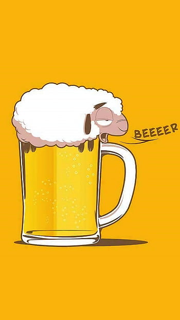 funny beer cartoon