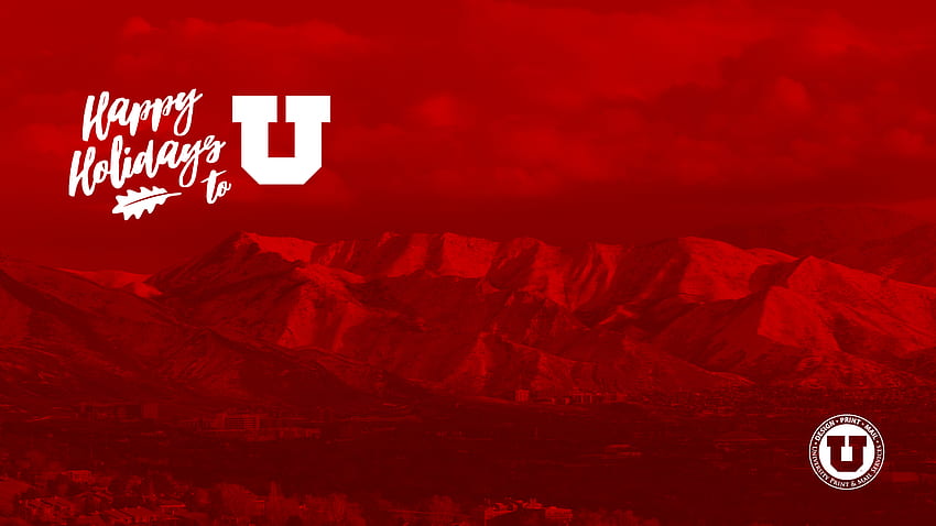 Zoom Background. University Print & Mail Services, University of Utah Logo HD wallpaper