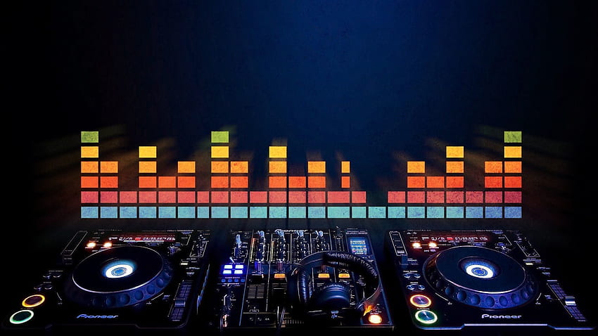 DJ Controller, Digital DJ Turntables HD wallpaper