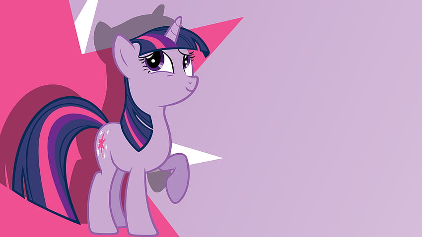 Twilight Sparkle - Little Pony มิตรคือความมหัศจรรย์ วอลล์เปเปอร์ HD