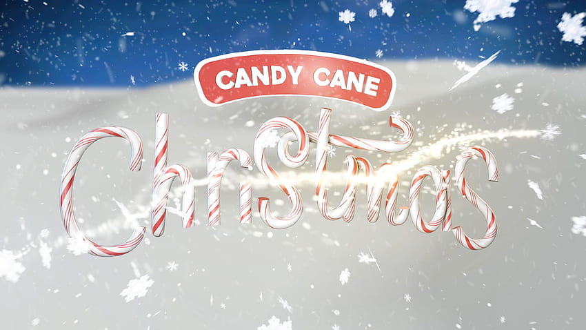 Candy Cane Christmas - Kazanie o Candy Cane, Christmas Candyland Tapeta HD