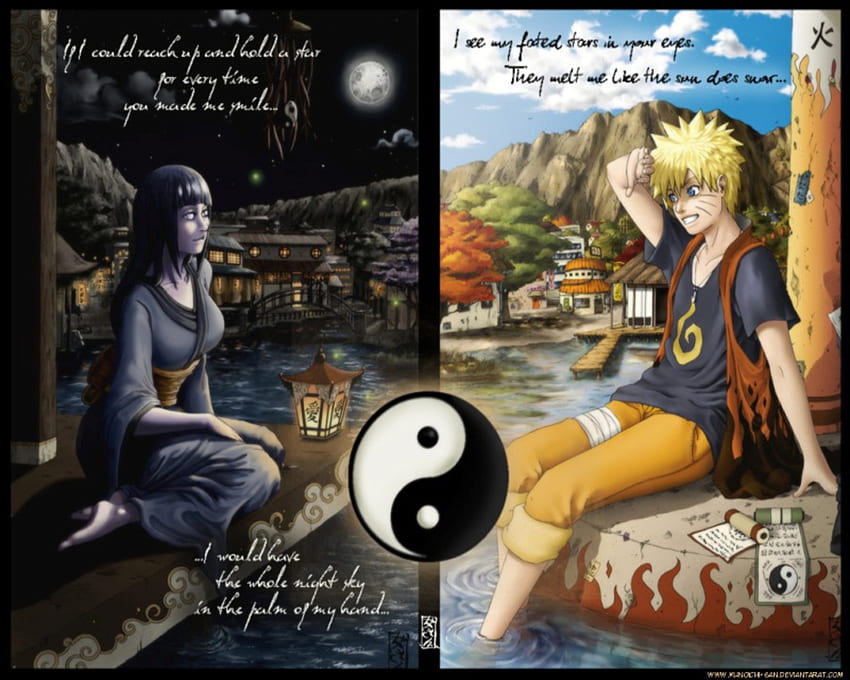 Puisi Naruto dan Hinata, naruto, puisi, anime, hinata Wallpaper HD