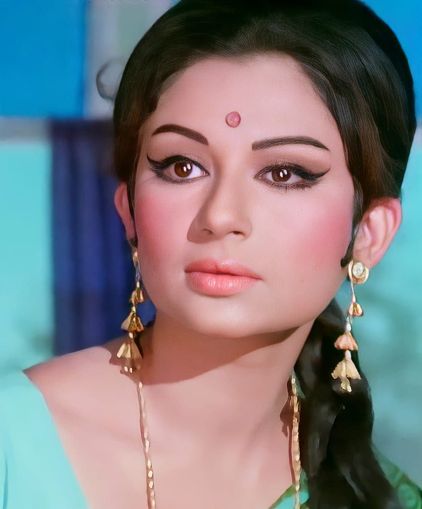 Sharmila Tagore, oko, nos, Bollywood3 Tapeta na telefon HD