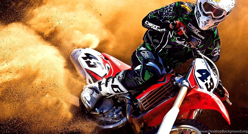 Honda Dirt Bike, Honda Motocross HD wallpaper