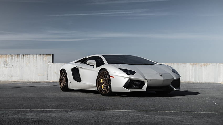 Lamborghini Aventador White HD wallpaper | Pxfuel