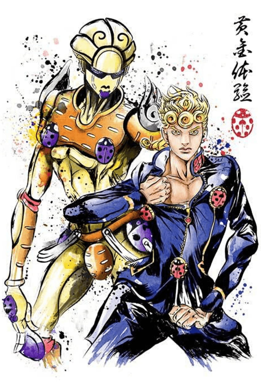 Transparent Yoshikage Kira Png - Giorno Giovanna Pose With Stand, Png  Download , Transparent Png Image - PNGitem
