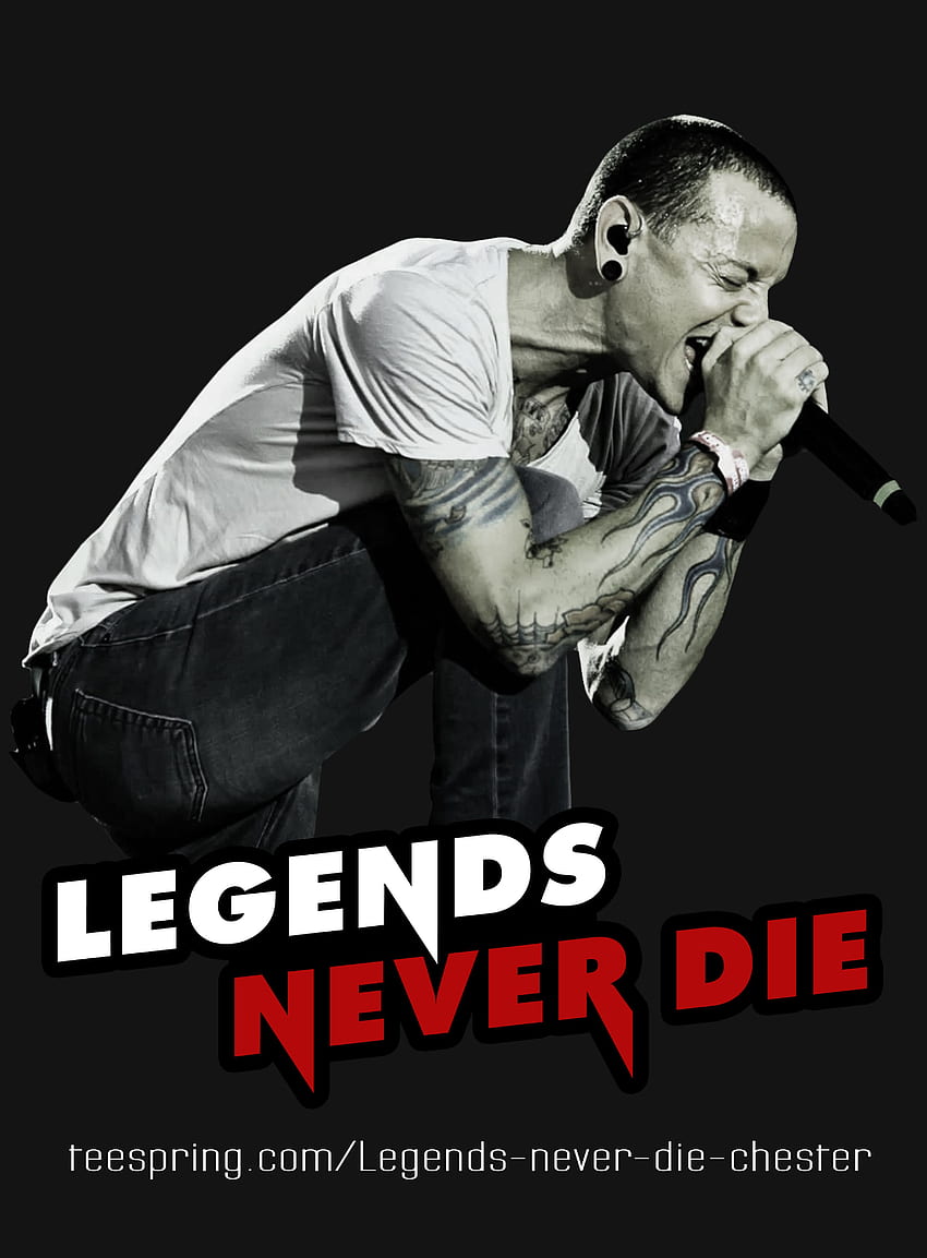RIP Chester - Legends Never Die - รูปของ Chester Bennington วอลล์เปเปอร์โทรศัพท์ HD