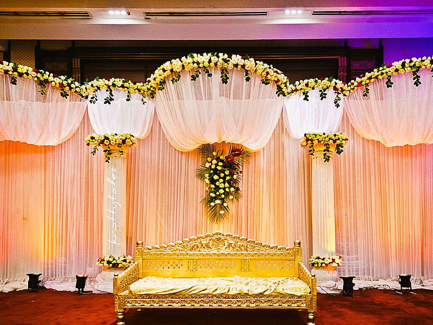 Wedding Decoration , Beautiful Wedding Decoration, Indian Wedding HD wallpaper