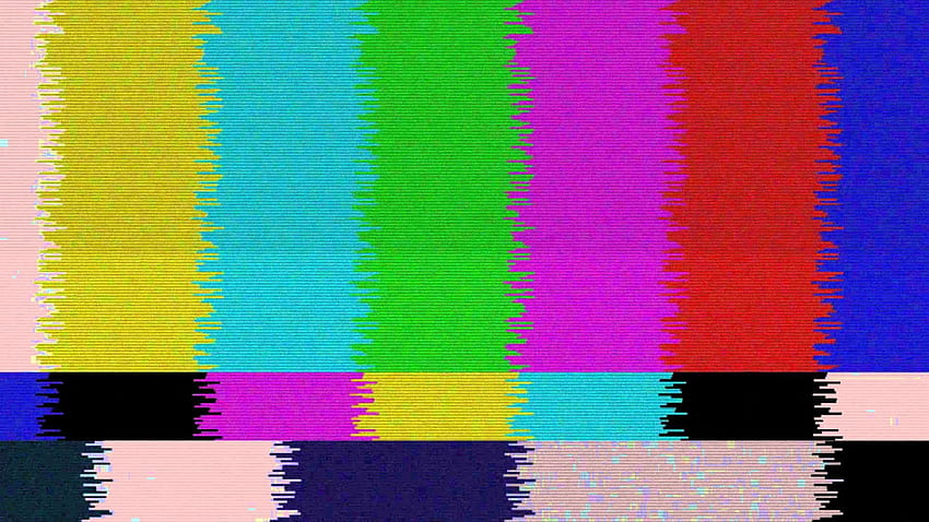 TV estática, falha de TV papel de parede HD