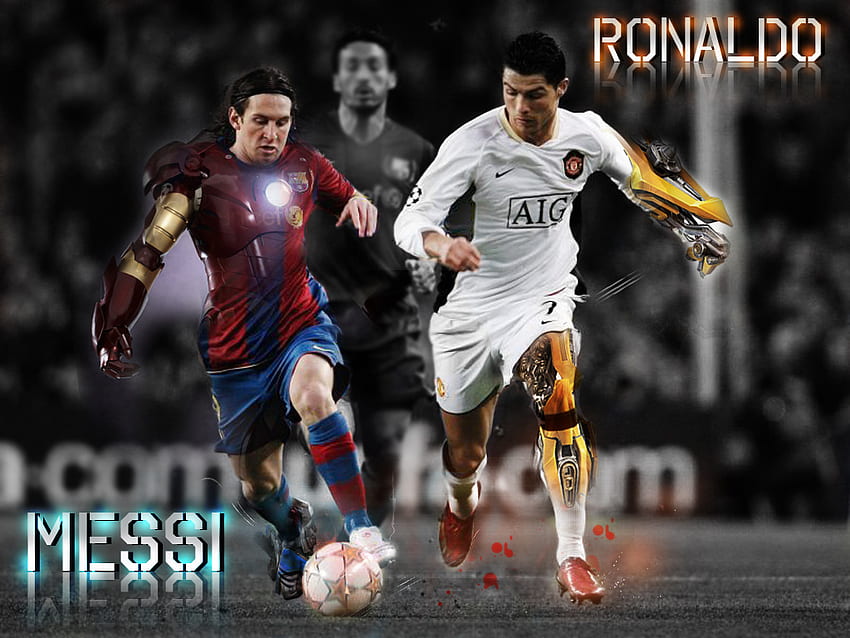 Messi x Ronaldo, Cristiano e Messi papel de parede HD