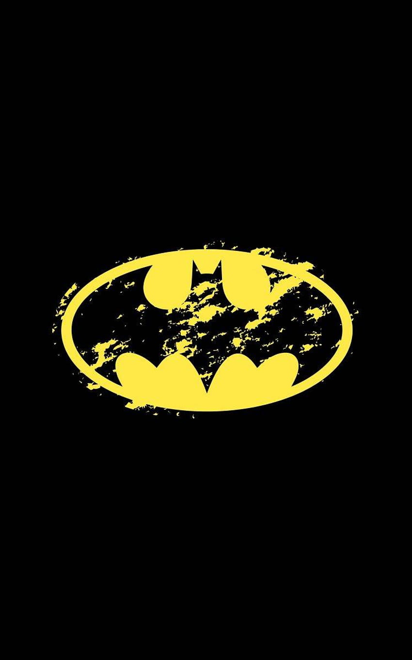 Batman, Batman Logo, Simple Background, Portrait Display / and Mobile ...