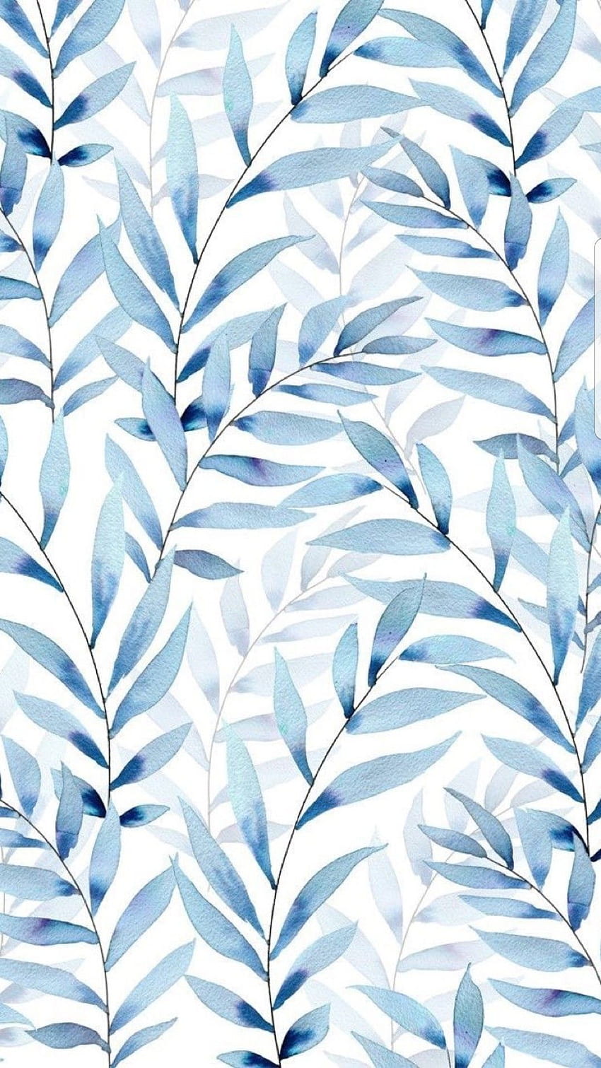 Pinterest: Cool Blue Minimalist Flower. Blue background , Phone , Blue HD phone wallpaper