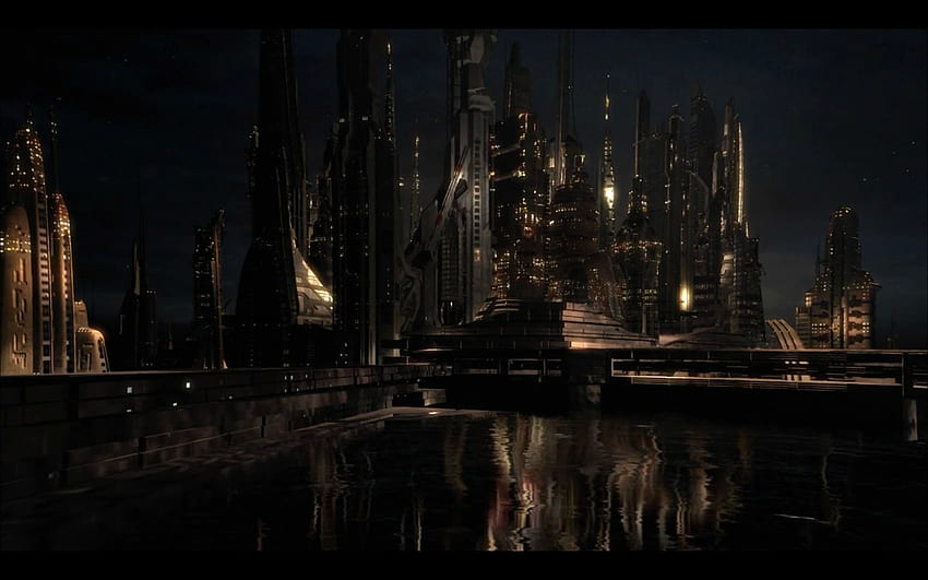Atlantide di notte da Stargate Atlantis [2560 × 1600]: Sfondo HD