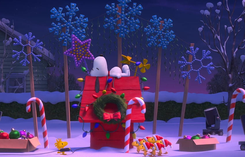 Snoopy Goes 3D in the Very Merry First for 'The, Charlie Brown Christmas HD wallpaper