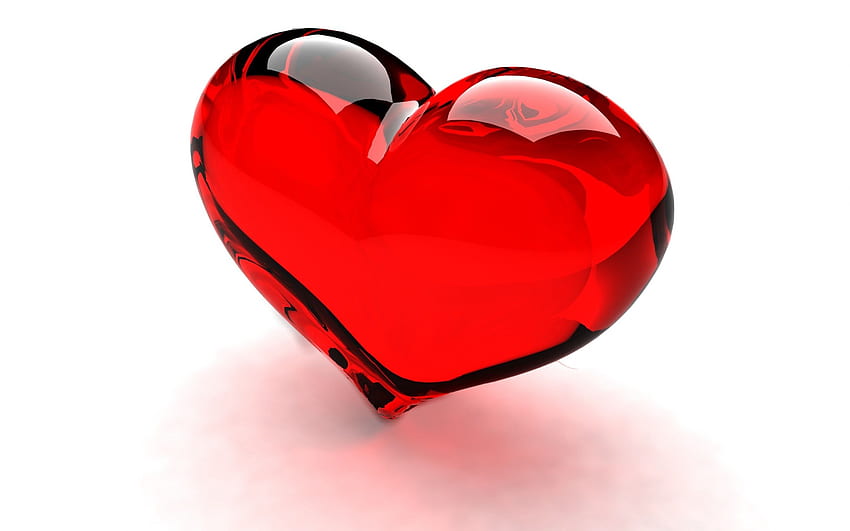 Red Love Heart , Red Love Heart png , ClipArts on Clipart Library HD wallpaper
