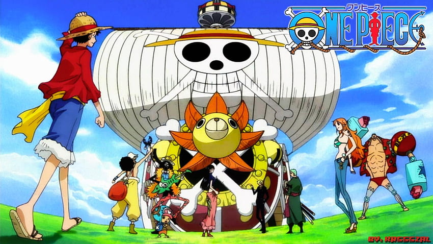 Pemandangan: One Piece Thousand Sunny, One Piece Ship HD wallpaper