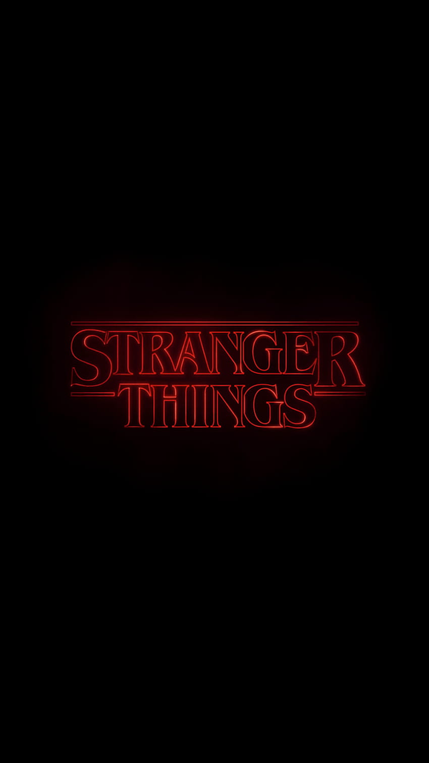 for a Stranger Things to honor your favorite show, Stranger Things Logo HD phone wallpaper