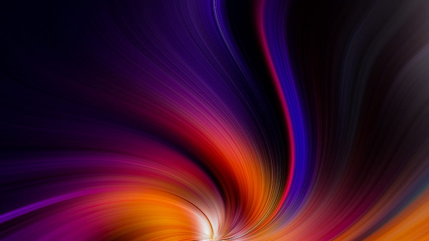 Colorful, abstract, swirl pattern, art HD wallpaper